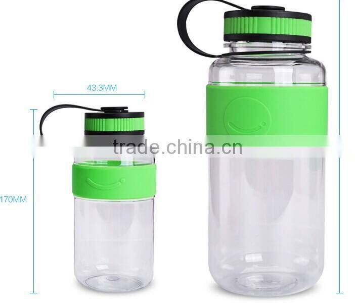BPA free USA import material tritan plastic water bottle travel drinking bottle