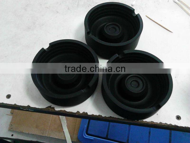 Eco-friendly silicone ashtray for promotion gifts/custom Square round silicone ashtray