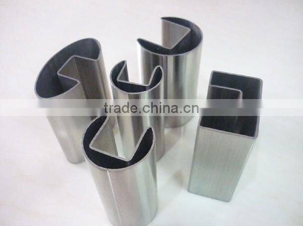 Oval channel pipe round chinese tube /asian tube china