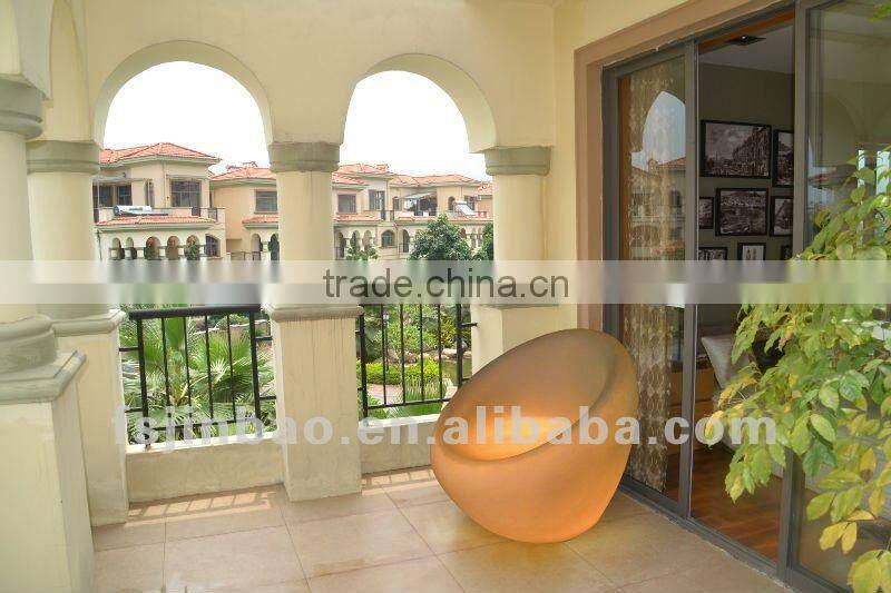 remote control illuminated led sofa