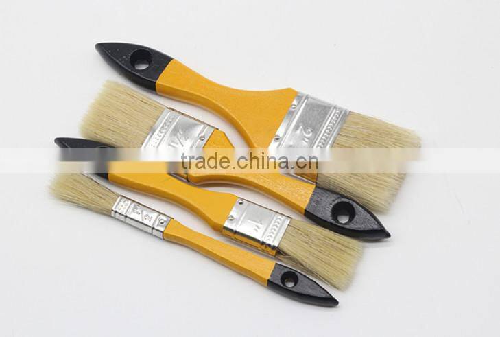Wall printing tools Hot Selling Bristle Paint Brush wooden handle