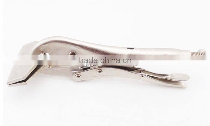 silver straight jaw Clamp Plier