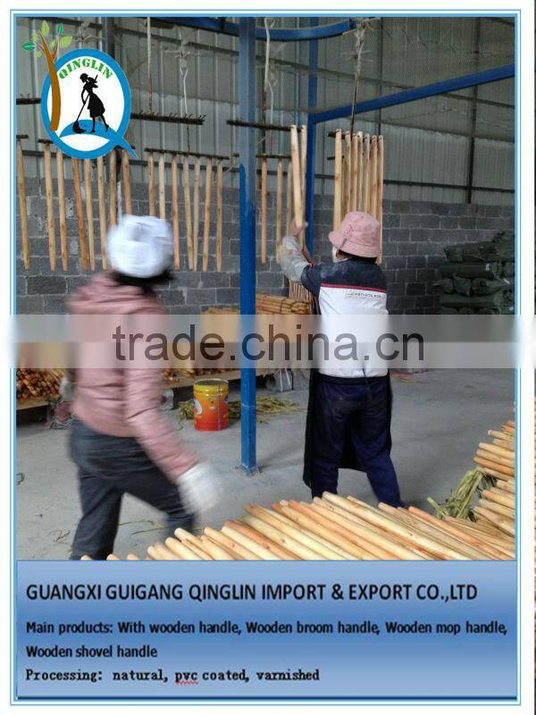 Standard thread natural wood stick 120*2.2cm for household use