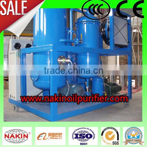 Vacuum Lubricant Oil Filtering Plant with Large Capacity for Holding Particles