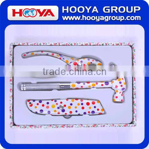 3Pcs Gift Promotion Tool Floral set