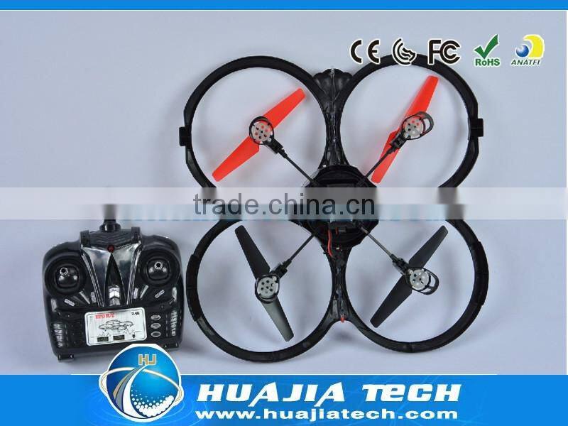 2.4G 4-axis outdoor UFO aircraft quadcopter model with light