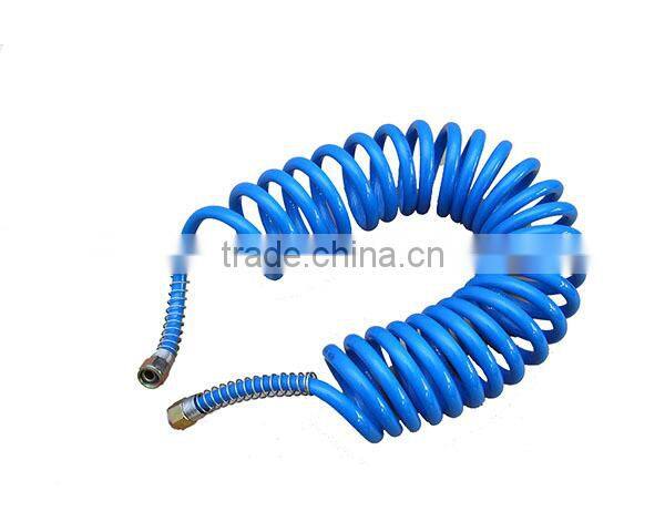 superior pressure resistance industrial pe hose 8mm*5mm coiled hose used for industry for fire resistant hose
