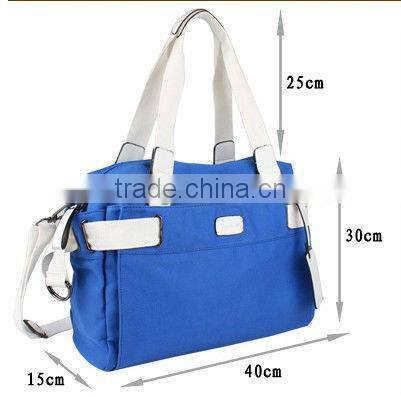 Newest style fashion canvas handbag