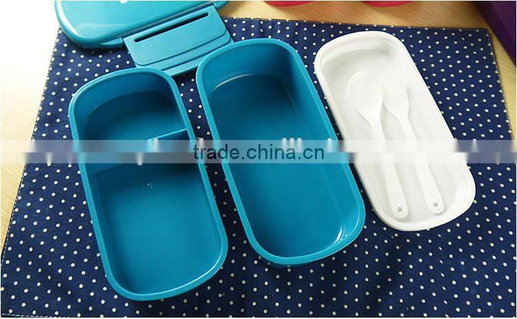 Bento Lunch Box Bowl 2 Tier Perfect for Rice Pasta - NEW from China,hot new product for 2015,CUSTOM plastic lunch Bento box