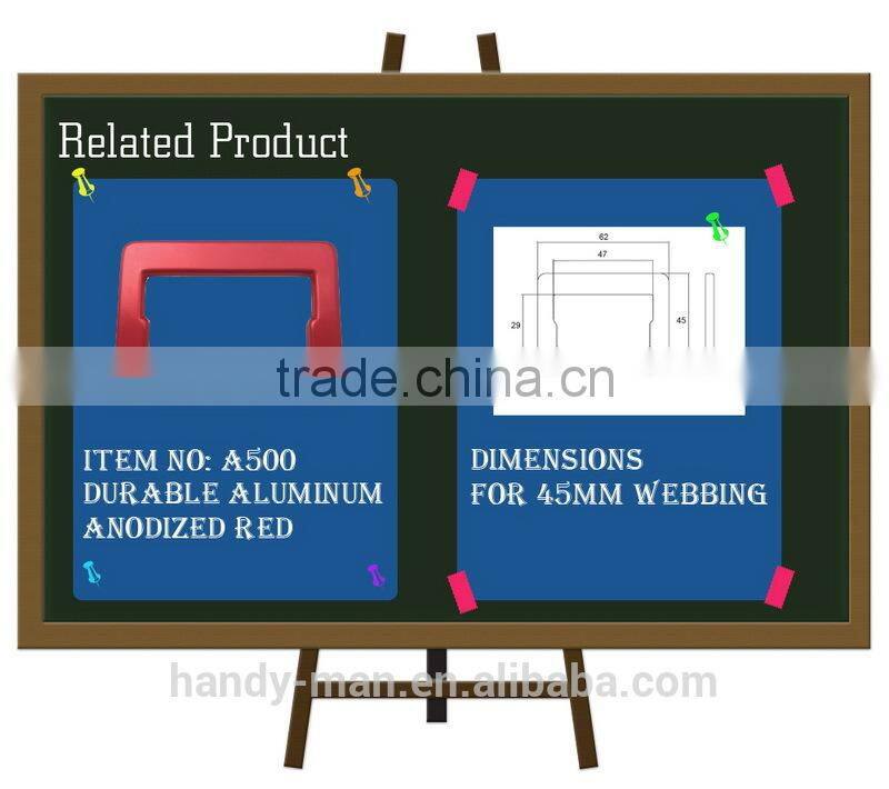 500-3 For 45mm webbing Stamped Steel Quick Buckle