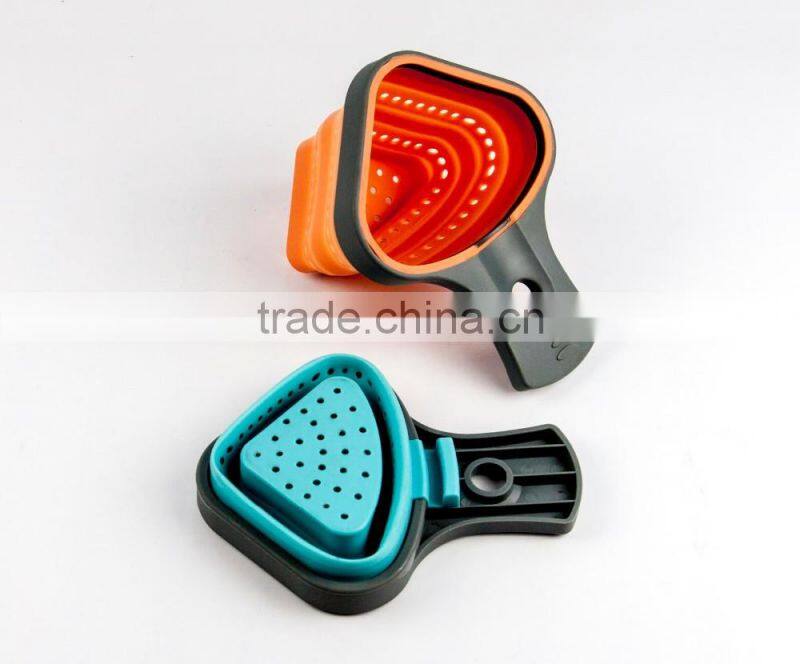 16093 SILICONE MEASURING CUPS SET CUP SPOON KITCHEN TOOL COLLAPSIBLE BAKING COOK