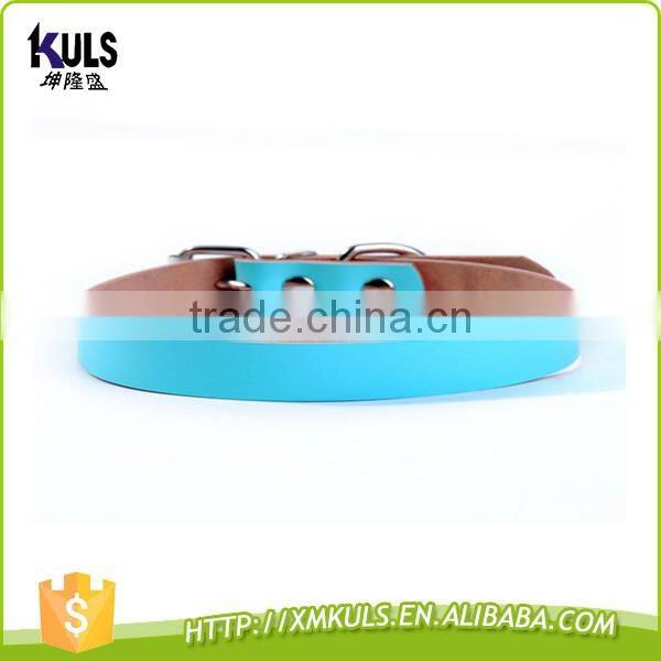Pet accessories wholesale dog collar with 2 differrent belt