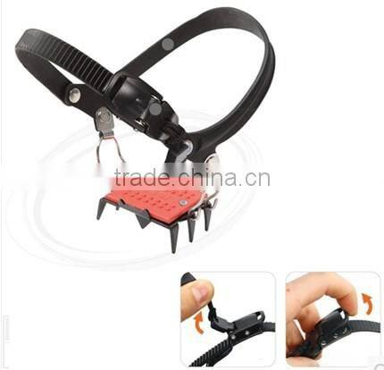 Fashion professional convenient ice spikes Anti-slip silicone rubber crampons