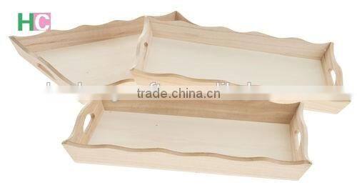 hot sale wooden tray ,food and fruit tray