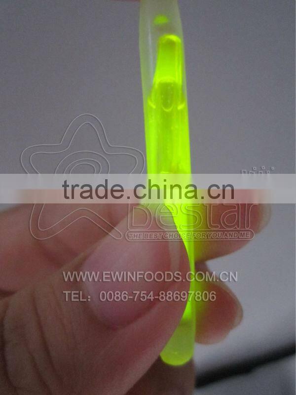 Hot Sale !Round Shape Lollipop Candy With Glow Stick