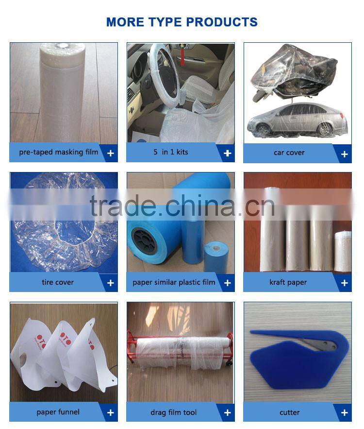 painting plastic masking protective film for cars