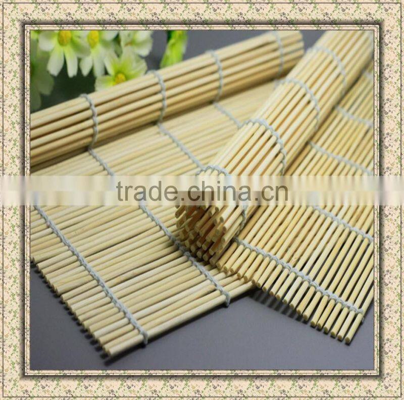 wholesale bamboo white sushi rolling mat