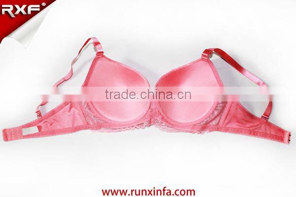 New style pink export bra/ women push up bra wholesale