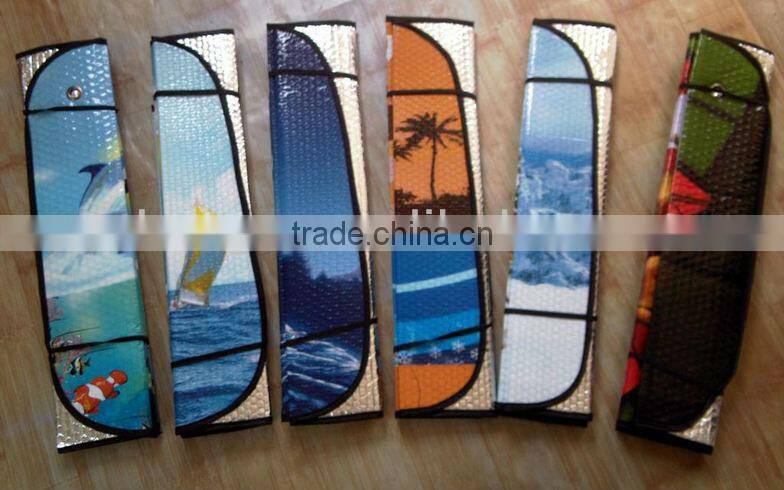 Promotional Sunshades PE Bubble for car front windsheild sunshades