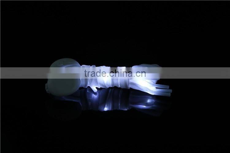 2016 wholesale Water Proof led nylon shoe laces Factory price