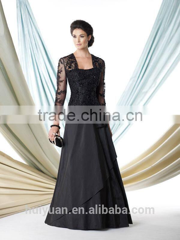 long sleeve lace beautiful wedding night sexy dress of women