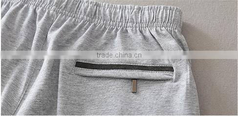 Middle-aged summer thin plus size loose fertilizer 3/4 long straight leisure trousers dad 100% cotton pants