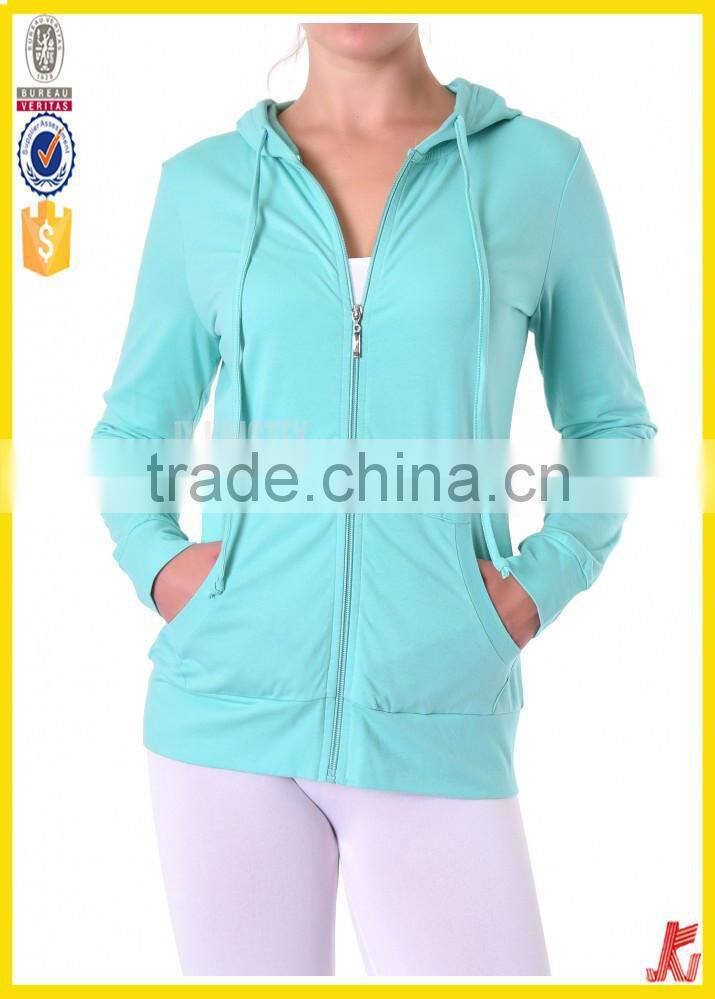 wholesale bulk high quality and cheap zipper-up hoodies