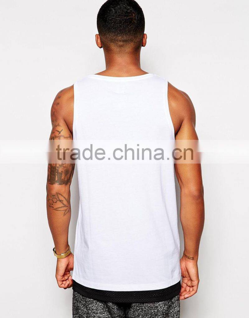 pocket tank top men,long mens tank top shirt