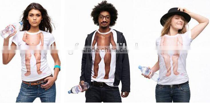 Guangzhou manufacturer supply high quality 100% cotton Custom Printed t-shirt with your own design