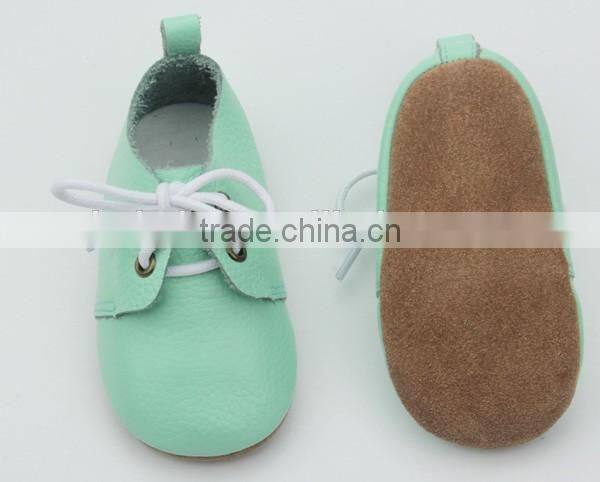 Cheap fashion wholesale genuine leather baby oxford shoes