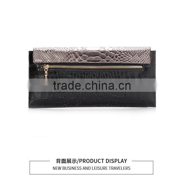 Hotsales Designer Brand Women Long Leather Wallet Female Clutch Bag Purse