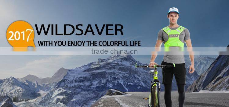 Hiking running jogging cycling hi vis reflective vest for outdoors sports