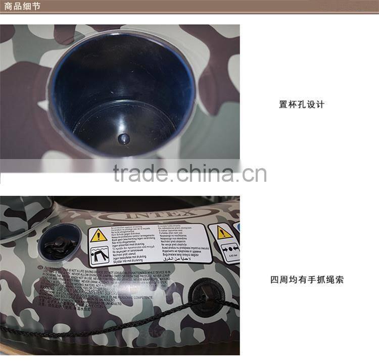 INTEX single camouflage inflatable ring
