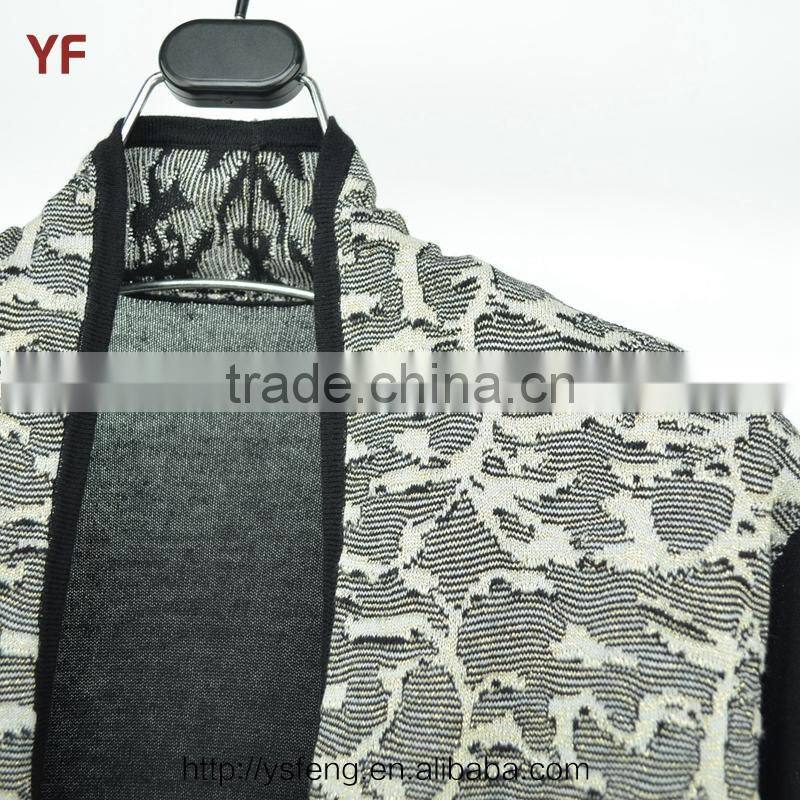 Jacquard Nice Cardigan Female Winter Sweater For Women