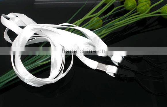 Cheap Wholesale 10 White Neck Strap ID Card Holder Lanyard