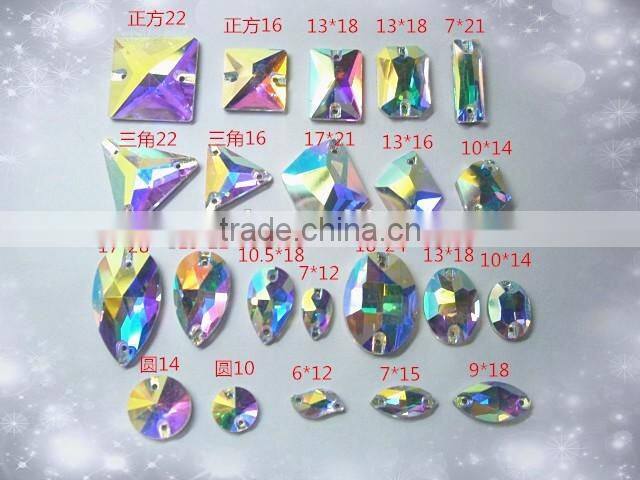 Flat Back Crystals color chart Non Hot Fix rhinestones Flatback Glass Rhinestone