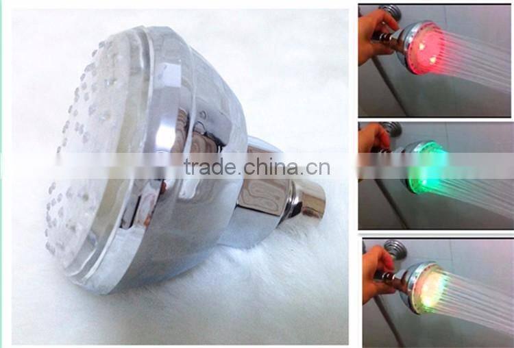 AS SEEN ON TV led rainbow shower head with 7 vibrant colors