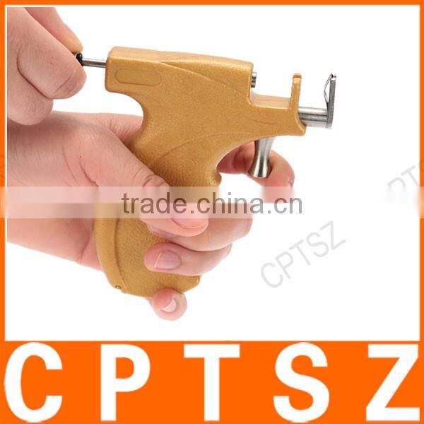 Professional Stainless Steel Safety Ear Nose Navel Body Piercing Gun Tool Kit Set