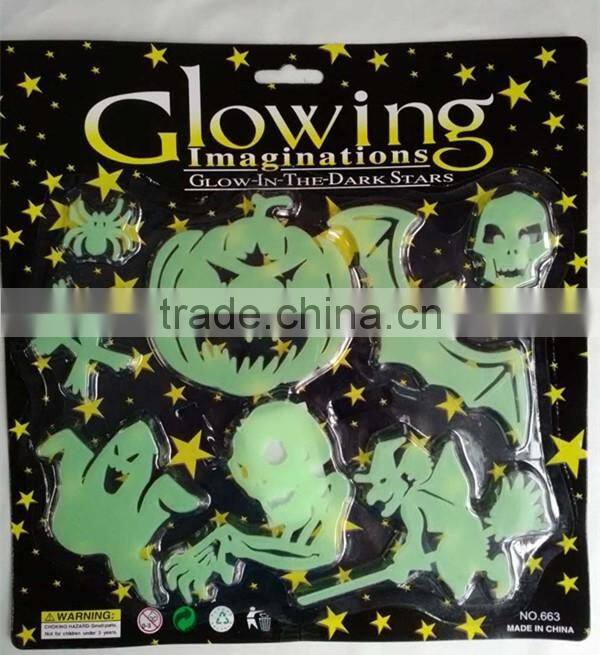 Glow in the dark Mini PVC plastic figure dinosaur luminous dinosaur toys