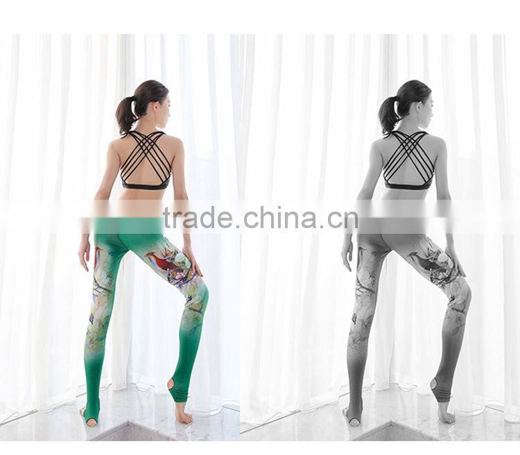 Women's High Impact Support Wirefree Workout Racerback Sports Bra Top