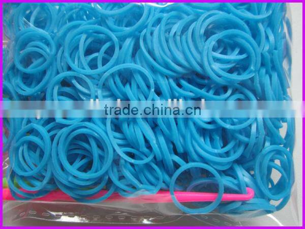 European hot selling DIY refill pack cheap rubber loom bands