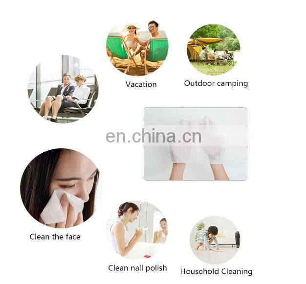 100% viscose rayon hot selling pill compressed magic mini towel