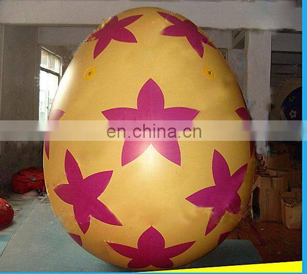 White large inflatable helium balloon with logo/advertising inflatable helium sphere balloon for attraction