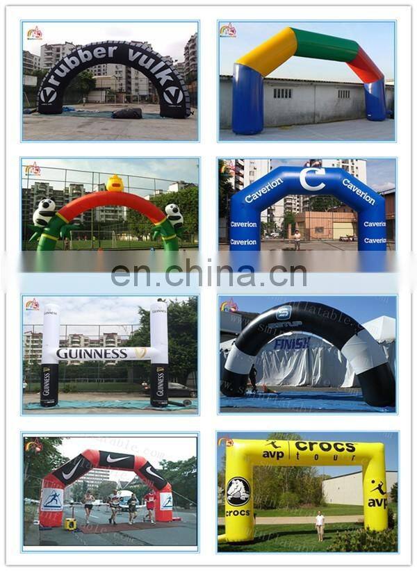 Outdoor colorful inflatable arch,inflatable square arch,inflatable advertising arch for sale