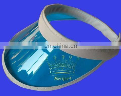 Wholesale Custom Exterior Plastic Sun Visor Cap