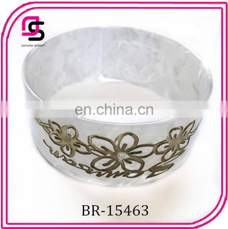 fashion summer tortoise bracelet with carved plastic tortoise jewelry