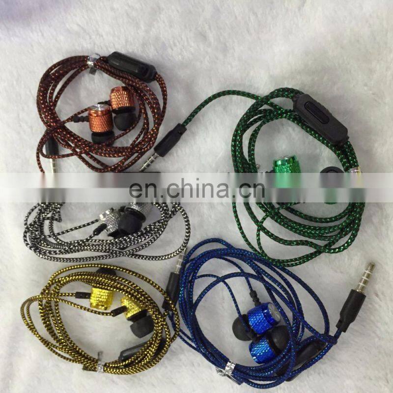 Factory stock Cheap earphone with speaker