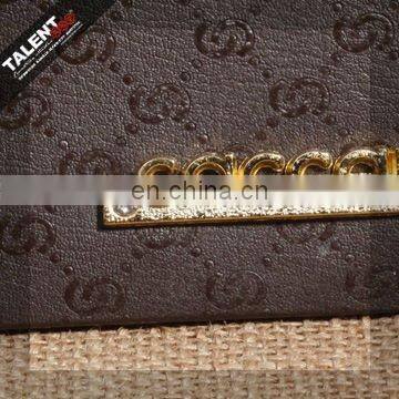 alloy-casting imitation leather label