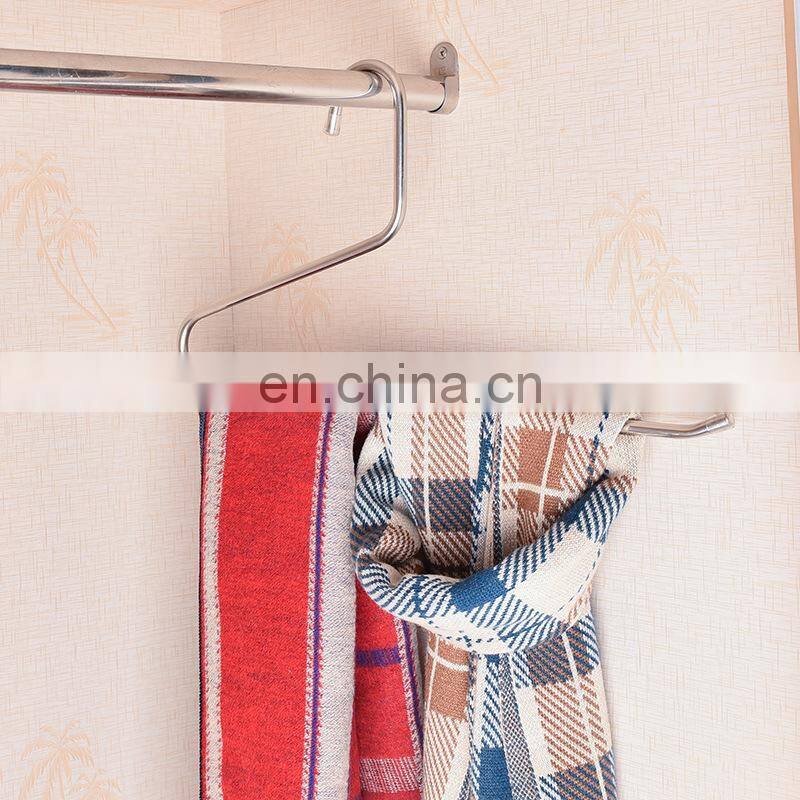 Z shape hanger, good quality stainless steel scarf pants hanger