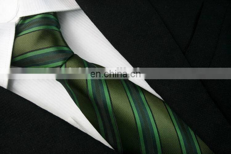Unique design beautiful stripe casual fashion silk tie